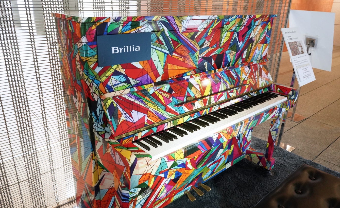 アートを身近に。<br>各地を巡る「Brillia Art Piano」がつたえる願い