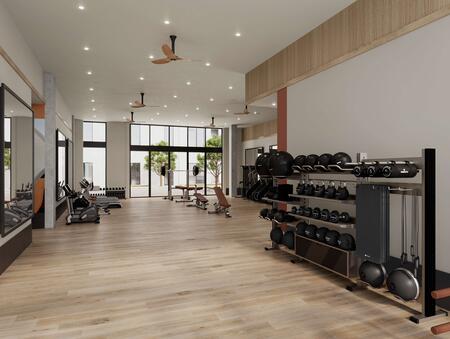 Fitness center image