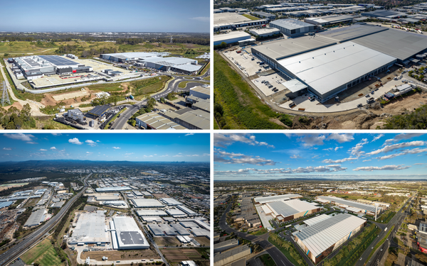 Property locations—top left: Sydney; top right: Brisbane (North); bottom left: Brisbane (South); bottom right: Melbourne