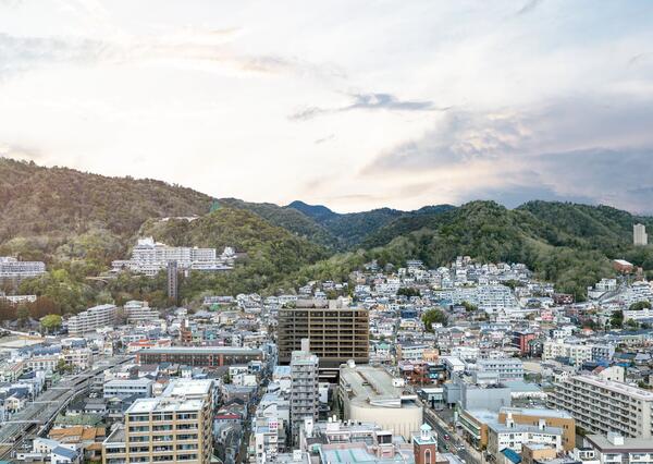 新築建物イメージ（画像中央）