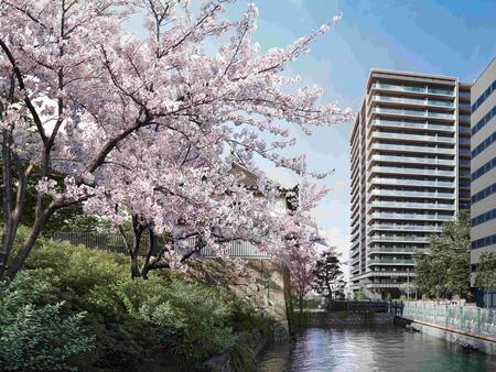 周辺の自然から望む建物外観（イメージ）