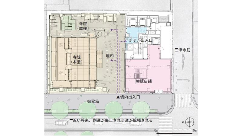 各建物の配置図
