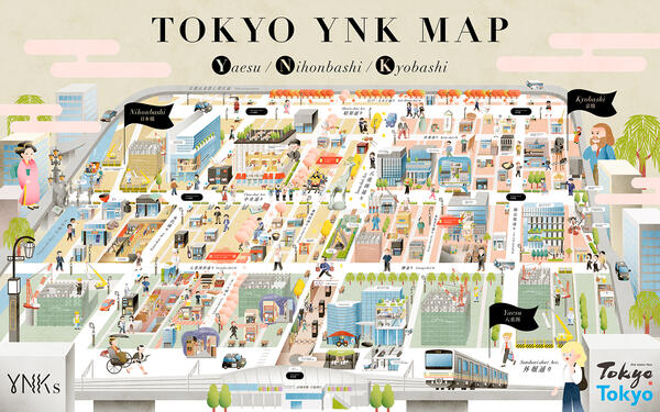 「TOKYO YNK MAP」トップページ